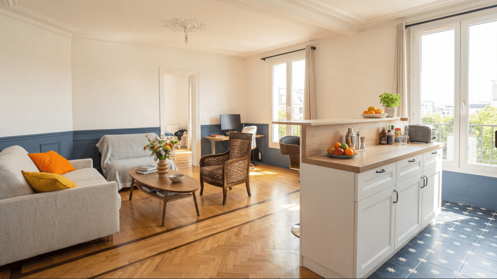 Avant / Après : comment un appartement de 40 m² est devenu un vrai lieu de vie